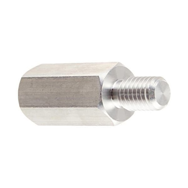 Newport Fasteners Hex Standoff, #10-32 Thrd Sz, Aluminum Plain, 5/16" Hex W, 1000 PK 311211HMA - main